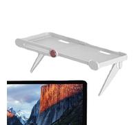 Mensola superiore per TV, senza foratura, pannello ampio, , supporto per TV regolabile, supporto superiore per cassa, router, console di gioco, telefono