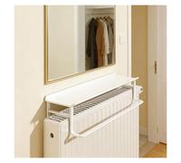 Mensola Termosifone Senza Foratura Copri Termosifone Robuste e Resistenti per Soggiorni, Camere da Letto, Appartamenti in Affitto e Sale da Pranzo(15.75in/40cm)