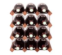 Mensolas Pino mordenzato scuro - 12 bottiglie