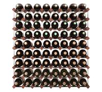 Mensolas Pino mordenzato scuro - 72 bottiglie