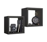 MENSOLE A CUBO DA PARETE SET DI 2 PZ COMPONIBILE VARI COLORI MOD. Q-BIS MAXI