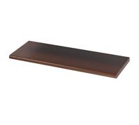 Mensole arredamento 5 pz noce rettangolare ripiano in legno mensola 60x25x2,5 cm