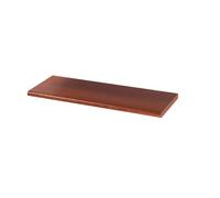 Mensole da arredamento 5 pz ciliegio rettangolare in legno mensola 100x25x2,5 cm