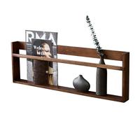 Mensole da Parete in Legno Massello Portariviste in Rovere Rustico Espositore for Riviste Portadocumenti Porta Libri A Parete E Portagiornali for Decorazioni for La Casa E L'Ufficio (Size : 90x7x30cm