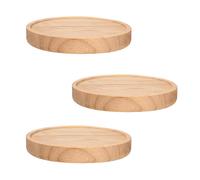 Mensole Da Parete in Legno, Set Da 3 Rotonde Scaffale a Muro Galleggianti Da Par