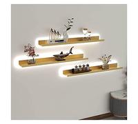 Mensole galleggianti a Emissione Luminosa a LED - Mensola Creativa per Soggiorno, Bagno e Bar d'ingresso, Montaggio a Parete in Metallo, ï¼ˆ1pcsï¼?/a>