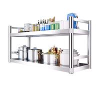 Mensole galleggianti a parete - 60 70 80 100 120 150 cm, mensola portaoggetti da cucina per pentole, padelle, forno a microonde, portabottiglie, porta piante, decorazione, espositore(70X35X55CM)