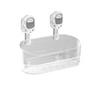 Mensole Mensola da bagno con ventosa, scatola portaoggetti montata a parete, mensola for lavabo Accessori per il bagno