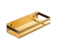 Mensole per Doccia Mensola for doccia in acciaio inossidabile, 20-50 cm, moderno portaoggetti for doccia opaco, mensola for doccia rettangolare in metallo montata a parete, accessori for il bagno Mens