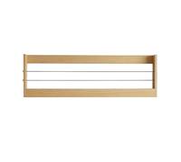 Mensole portaoggetti in legno massello, da parete, per riviste e riviste, organizer per giornali (94 cm)