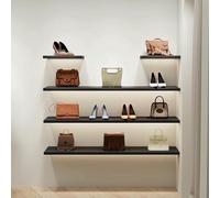 Mensole sospese con illuminazione a LED, mensole da parete moderne per soggiorno, camera da letto e decorazione della casa