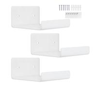 Mensole sospese in acrilico da parete - 3 scaffalature per il trucco da bagno, per proprietari di case, inquilini, designer, studenti, ufficio, bagno, soggiorno, cucina, camera da, libri