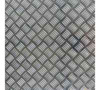 Mensole sospese in acrilico trasparente, Piastra del battistrada diamantato in metallo e alluminio da 1 pezzo, spessore,5-6 mm, dimensioni multiple(2MMX100X100MM)