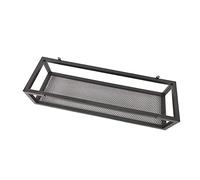 Mensole sospese in ferro industriale, rustiche, da appendere al soffitto, per bagno e cucina, in metallo, per garage e fiori, 5 opzioni di dimensioni (140 x 25 x 15 cm)