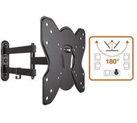 MENSOLE STAFFE PER TV CON BRACCIO PER SCHERMO DA 28" a 42" DIMENSIONI CM. 5x22