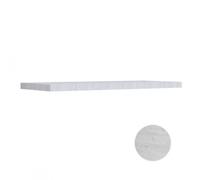 Mensolone Easy Top Ripiano per Lavabo in Truciolato Nobilitato - CONFEZIONE: 1 pz., Colore: Larice Bianco, Dimensione: 109x50x5 cm