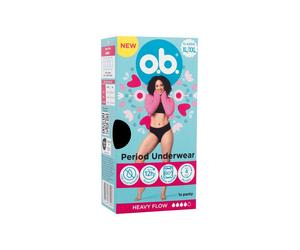 Menstrual Panties O.B. Period Underwear Xl/Xxl 1Pc Per Donna (Menstrual Panties)