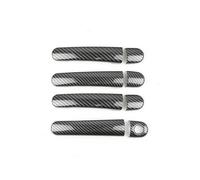 MENSUNUBNM Copri Maniglia Esterna Per Auto Per VW Per Golf 4 Per Jetta Per Bora MK4 2000 1999-2004 Per Rabbit A4 1J Per Passat B5 1997-2005 Per Polo(Carbon Texture B)