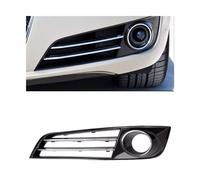 MENSUNUBNM Per A8L A8 D4 2010 2011 2012 2013 Auto Sinistra Lato Destro Anteriore Cromato Paraurti Fendinebbia Griglia Griglia Di Copertura (1 Left With Hole)