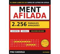 Ment Afilada: El gran llibre de les sopes de lletres en català - Nivell Difícil