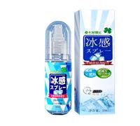 Menta Cool Spray, spray rinfrescante estivo, Summer Cooling Mist, spray ad acqua per viso e corpo, spray freddo per ghiaccio, allevia scottature, spray per il corpo, spray per il corpo fresco, centro