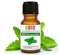 Menta Piperita Bio Olio essenziale 100% Puro 10 ml - Uso interno Terapeutico Alimentare Diffusori Aromaterapia Cosmetica Cucina - Laborbio