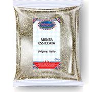 Menta Piperita Essiccata al Sole - Busta da 100 gr | Gluten Free Vegan | Menta Secca per tè e tisane al Mentolo | Erba Aromatica 100% Naturale Coltivazione Selezionata Qualità Premium (Menta Secca)