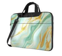 Menta Verde Marmo Borsa Del Computer Portatile Caso Del Computer 15.6 Pollice Borse Imbottito Del Manicotto