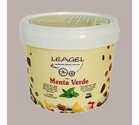 Menta Verde Piperita del Piemonte Pasta per Gelato Leagel - 3,5 Kg -