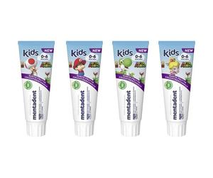 MENTADENT. 12 PEZZI - DENTIFRICIO kids 0-6 ML.75 8720181501395
