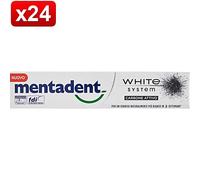 MENTADENT 24 PEZZI DENTIFRICIO CARBON WHITE ML.75 0000000152727
