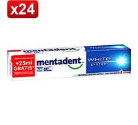 MENTADENT 24 PEZZI DENTIFRICIO WHITE ML.100 0000000156645