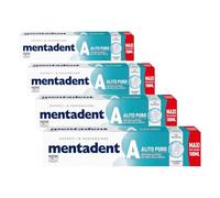 Mentadent Dentifricio Alito Puro, Protegge dall'alito cattivo, 100ml, 1 pezzo (Confezione da 4)