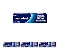 Mentadent Dentifricio White Now Original, Dentifricio Sbiancante con White-Correct e White-Infinity Technology, per Denti 3 Volte più Bianchi Subito* e Bianchi a Lungo**, 75 ml (Confezione da 4)
