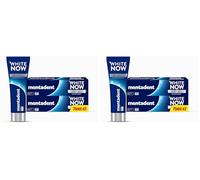 Mentadent Dentifricio White Now Original, Dentifricio Sbiancante con White-Correct e White-Infinity Technology, 2x75 ml (Confezione da 2)