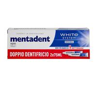 Mentadent Dentifricio White System 2 X 75 Ml 2 x 75 ml