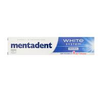 Mentadent Dentifricio White System 75 ml