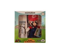 Mentadent Kit Kids 0-6 Anni con Spazzolino + Dentifricio + Pupazzo Super Mario B