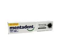Mentadent MENTADENT White System - Dentifricio al Carbone Attivo 125 ml