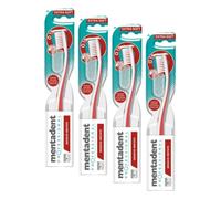 Mentadent Professional Gengive Irritate, Spazzolino Professionale per Irritazione Gengive e Parodontite, Setole Morbide 0,15mm, Testina Piccola, Manico Ergonomico, Disegnato e Prodotto in Italia