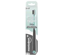 Mentadent Spazzolino White Now Detox, setole con carbone, extra soft