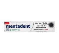 MENTADENT WHITE SYSTEM CHARCOAL 75 ML