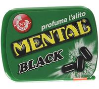 CARAMELLE MENTAL NERO 12 PEZZI ASTUCCIO - SENZA ZUCCHERO