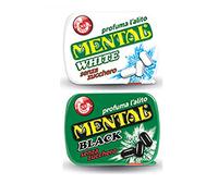 Mental Fassi Pasticche/Confetti alla Menta Liquirizia-Pacco assortito da 24 x 540 g (senza zucchero)