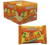 Mental Gummy Vitamine - Caramelle Gommose alla Frutta Arricchite con Vitamine - Box Scorta da 12 Bustine x 42g