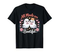 Mental Health Autism Awareness Cute Ghost Teacher Halloween Maglietta