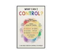 Mental Health Awareness Posters Feelings Wheel Chart Therapy Office Decor Counseling Tools for Psychologists Social Workers(Unframed,12x18inch(30x45cm))
