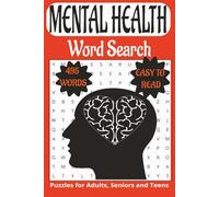 Mental health inspired/themed word search book.: Book is 6 X 9 inches, 110 pages with 55 Puzzles and 495 words with mostly easy to read print. Each ... vertically, diagonally, forward, or backward.