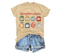 Mental Health is My Jam Camicia divertente scuola psicologo consapevolezza della salute mentale unisex, cachi, XL