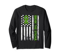 Mental Health Matters Break The Stigma Mental Health Maglia a Manica